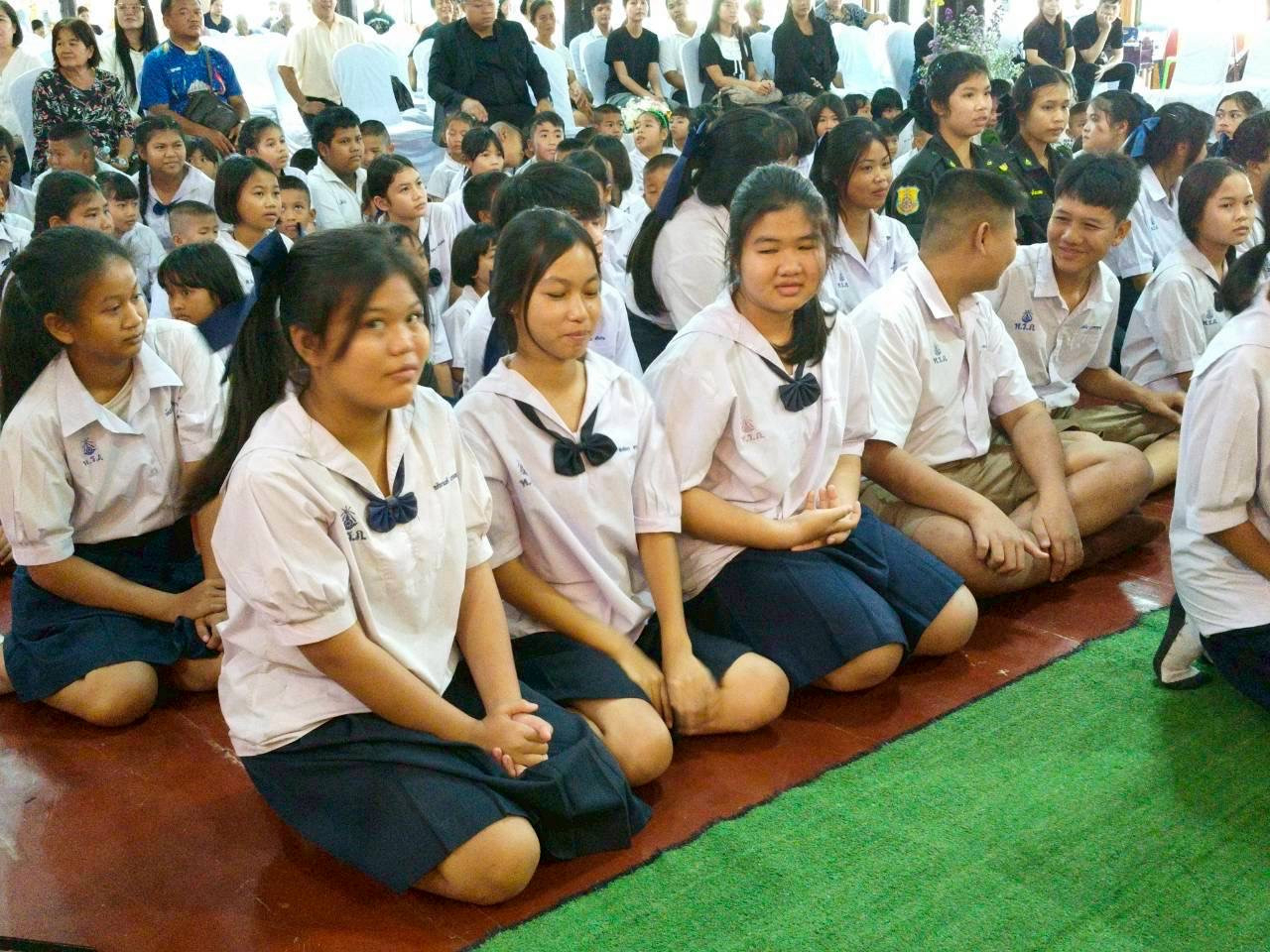 ภาพร่วมพิธีกรรมวัดหัวดงเหนือ