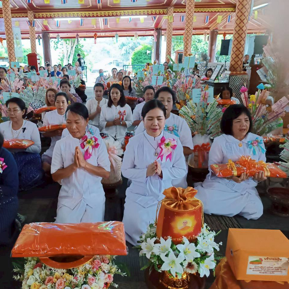 ภาพกล่าวคำถวายกฐินวัดโพธาราม