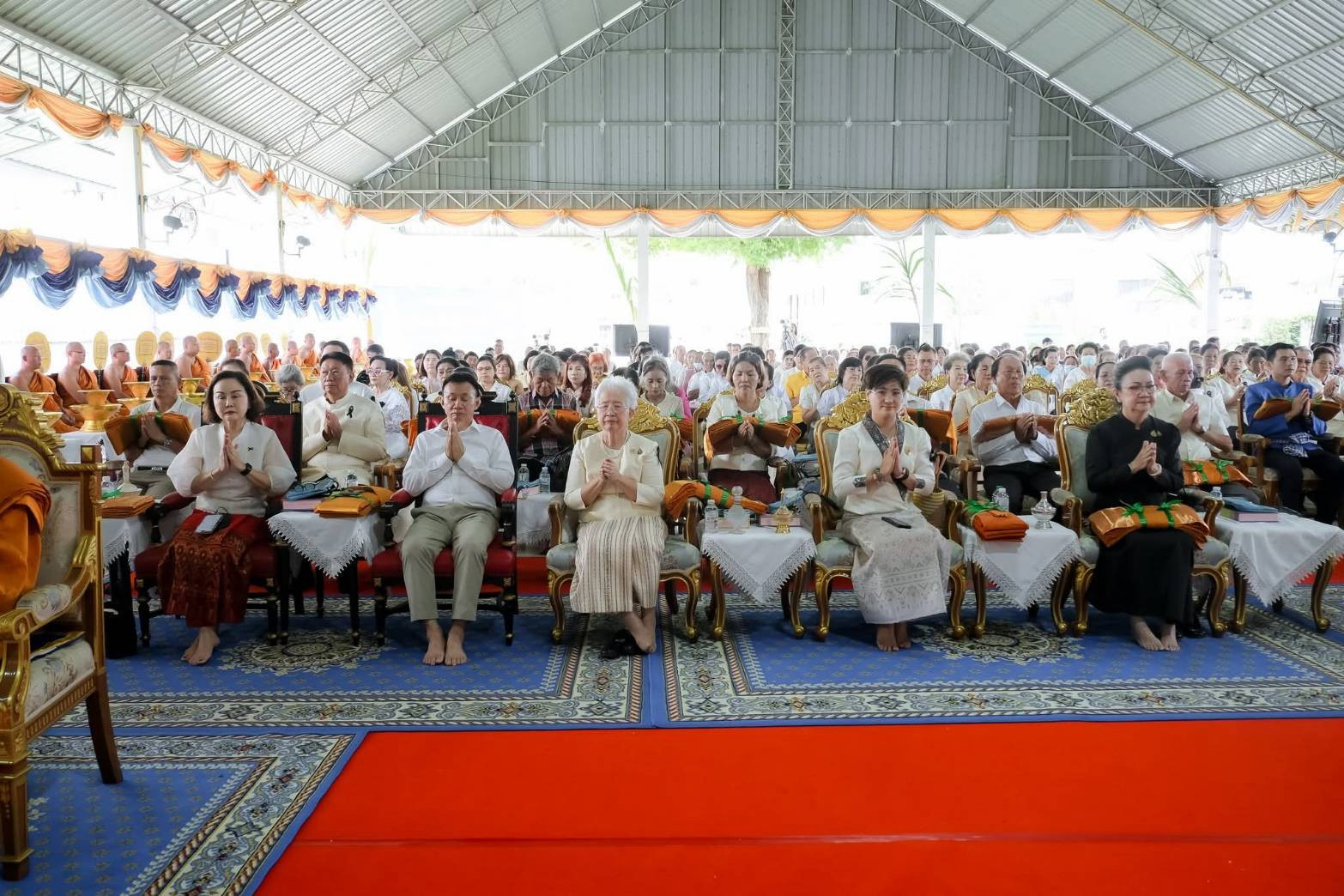 ภาพกล่าวคำถวายกฐินวัดบ้านอ้น(สุวรรณาราม)