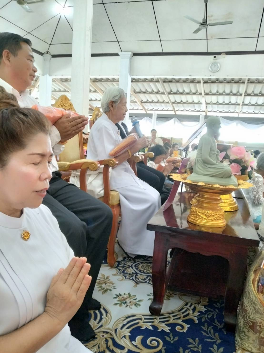 ภาพกล่าวคำถวายกฐินวัดหัวค่าย