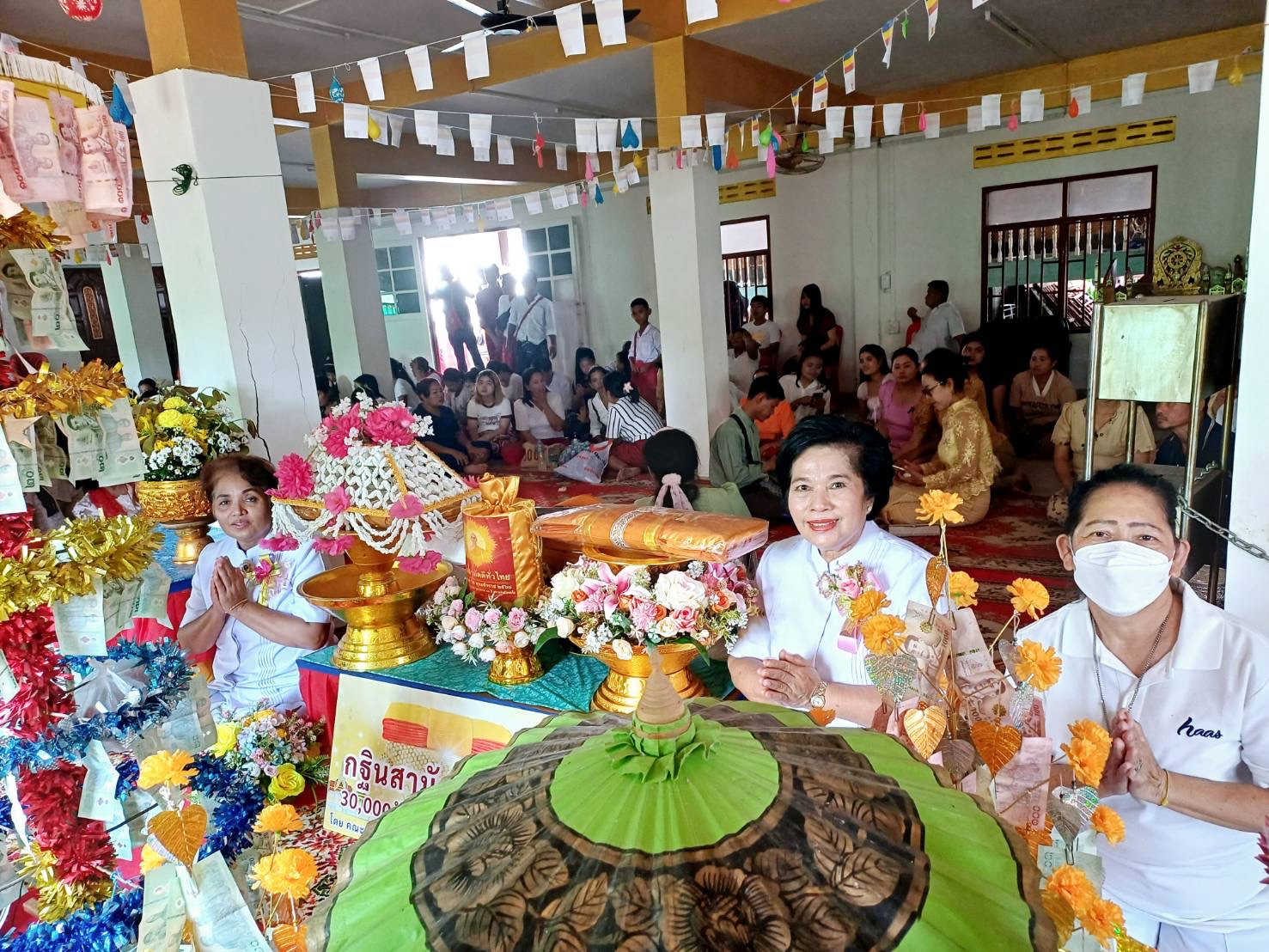 ภาพร่วมพิธีกรรมสำนักสงฆ์ลักษมัญ