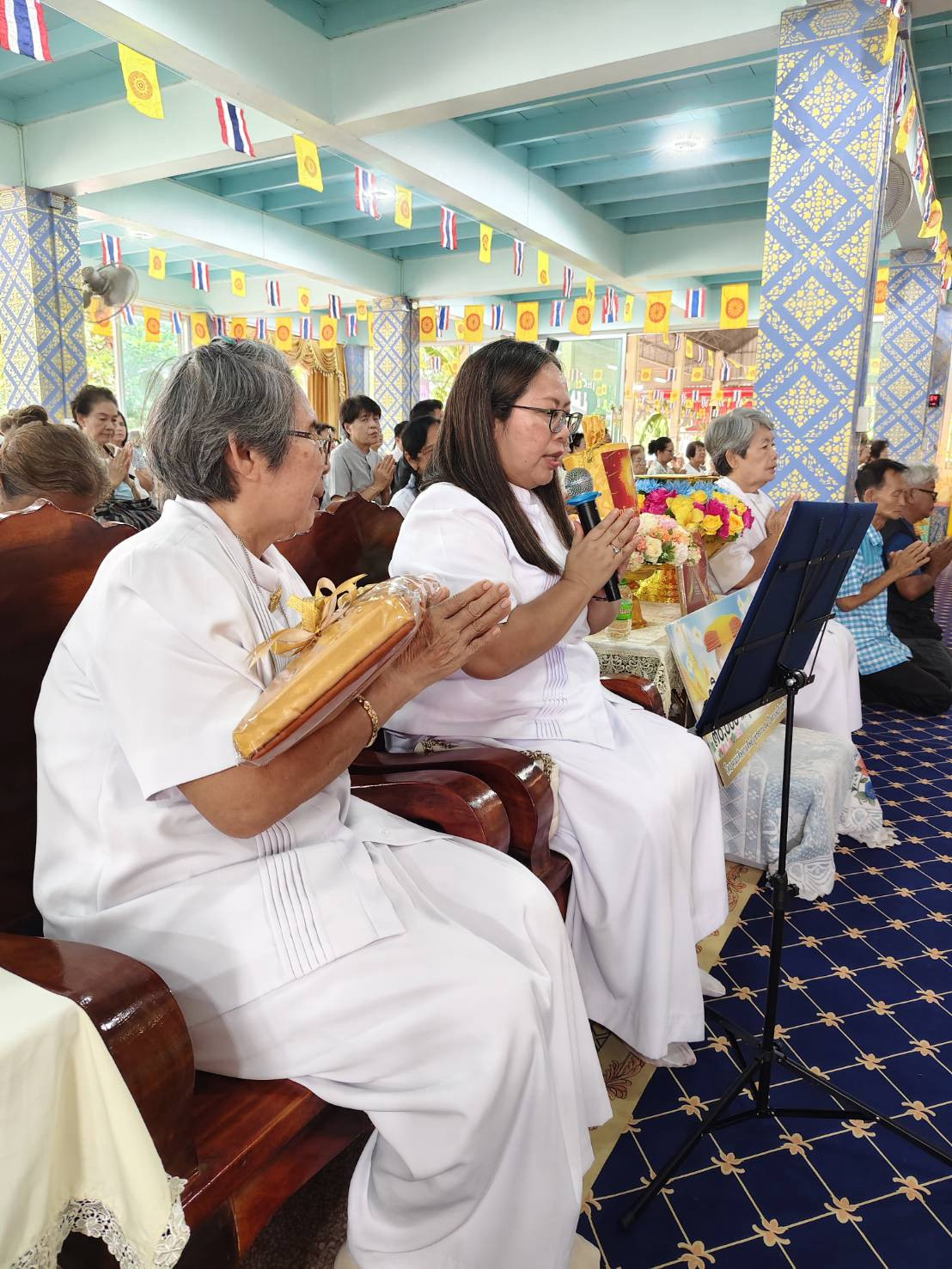 ภาพกล่าวคำถวายกฐินวัดลาดเมธังกร(ลาด)