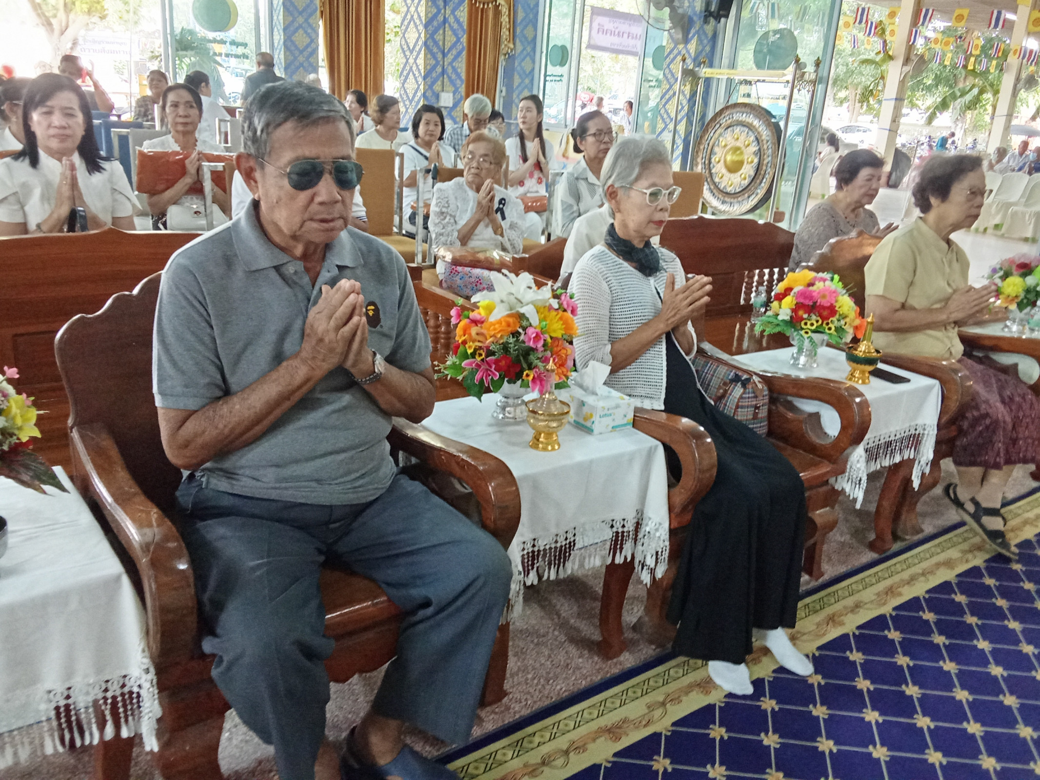 ภาพร่วมพิธีกรรมวัดลาดเมธังกร(ลาด)