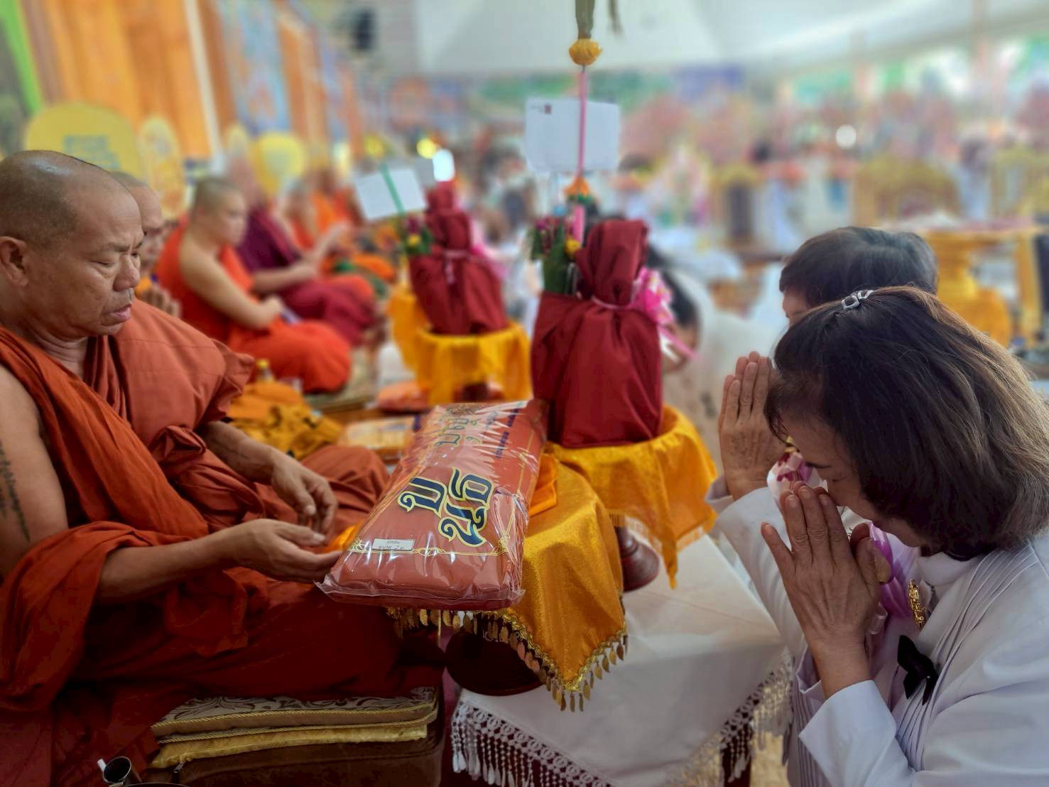 ภาพร่วมพิธีกรรมวัดทุ่งบอน(ป่าเหว)