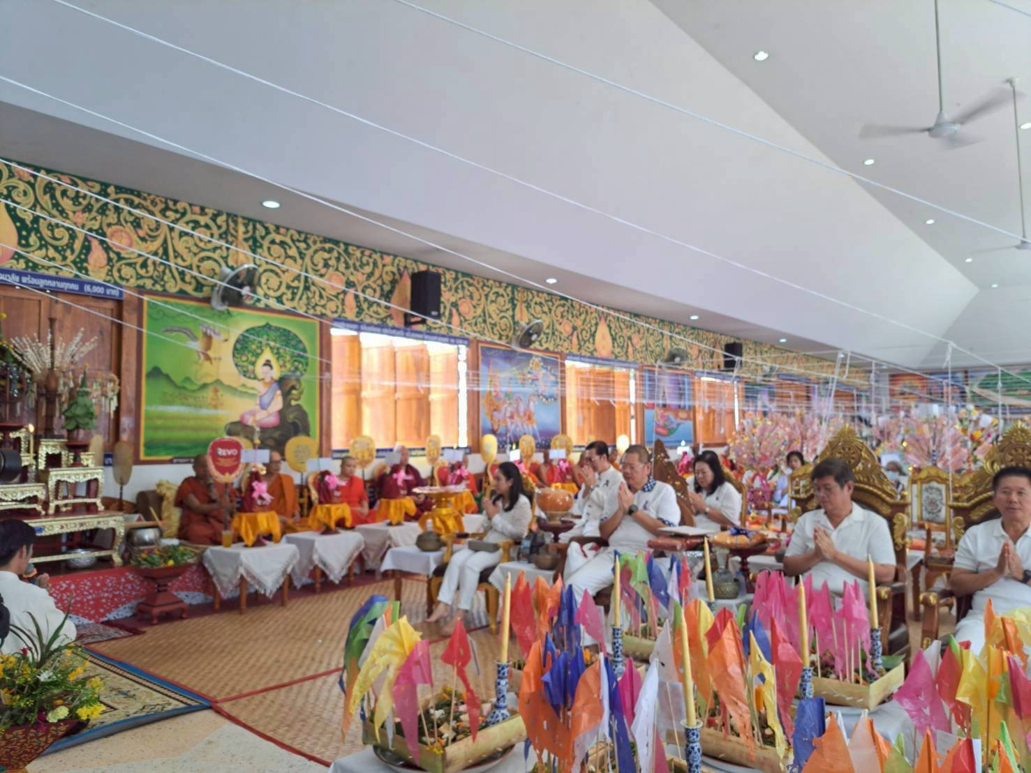 ภาพร่วมพิธีกรรมวัดทุ่งบอน(ป่าเหว)