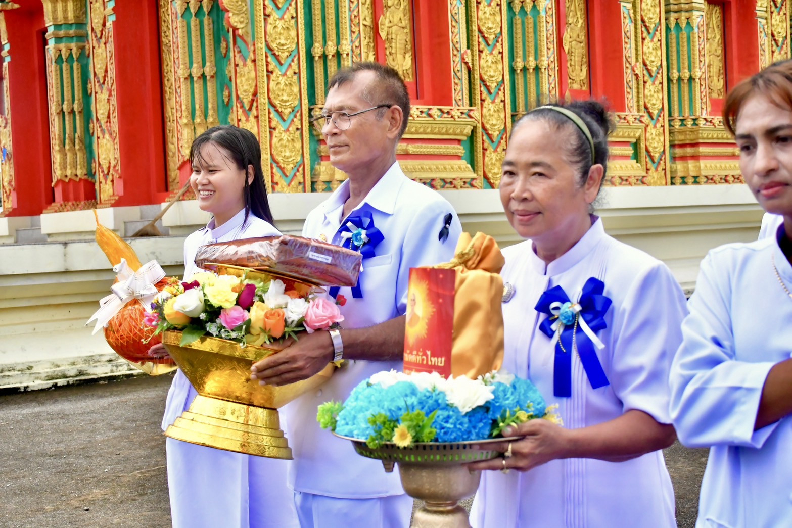 ภาพร่วมพิธีกรรมวัดทุ่งนางแก้ว