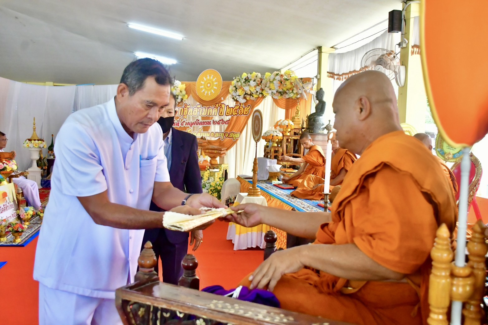 ภาพร่วมพิธีกรรมวัดทุ่งนางแก้ว