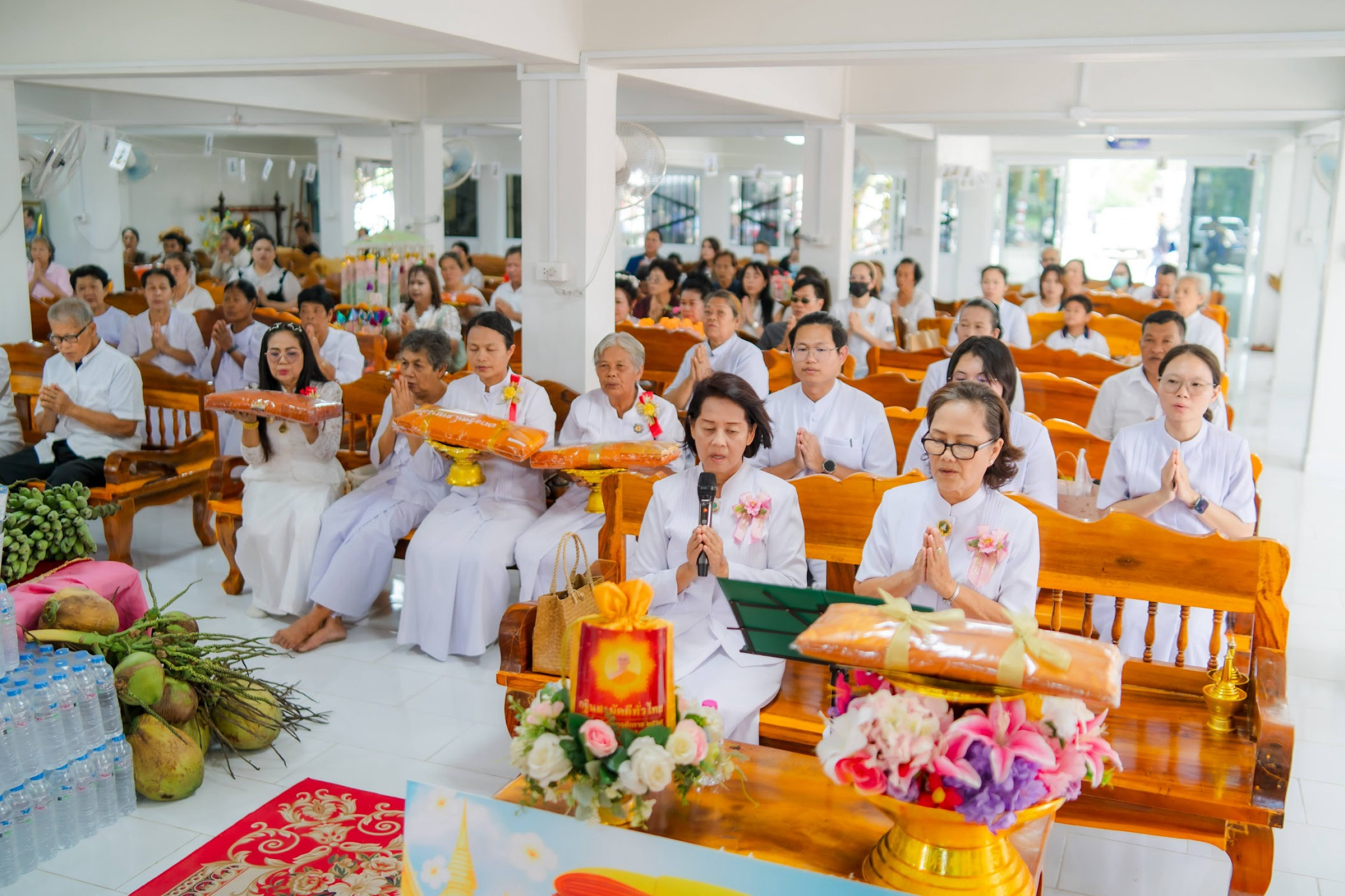 ภาพกล่าวคำถวายกฐินวัดมณีโสภณ ซอย17