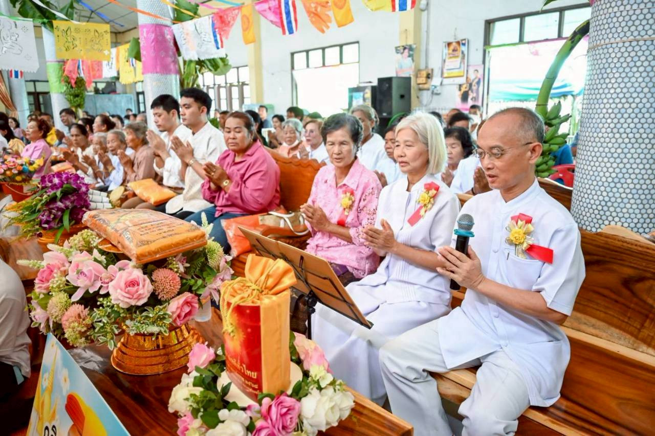 ภาพกล่าวคำถวายกฐินวัดสิริธรรมโสภณ