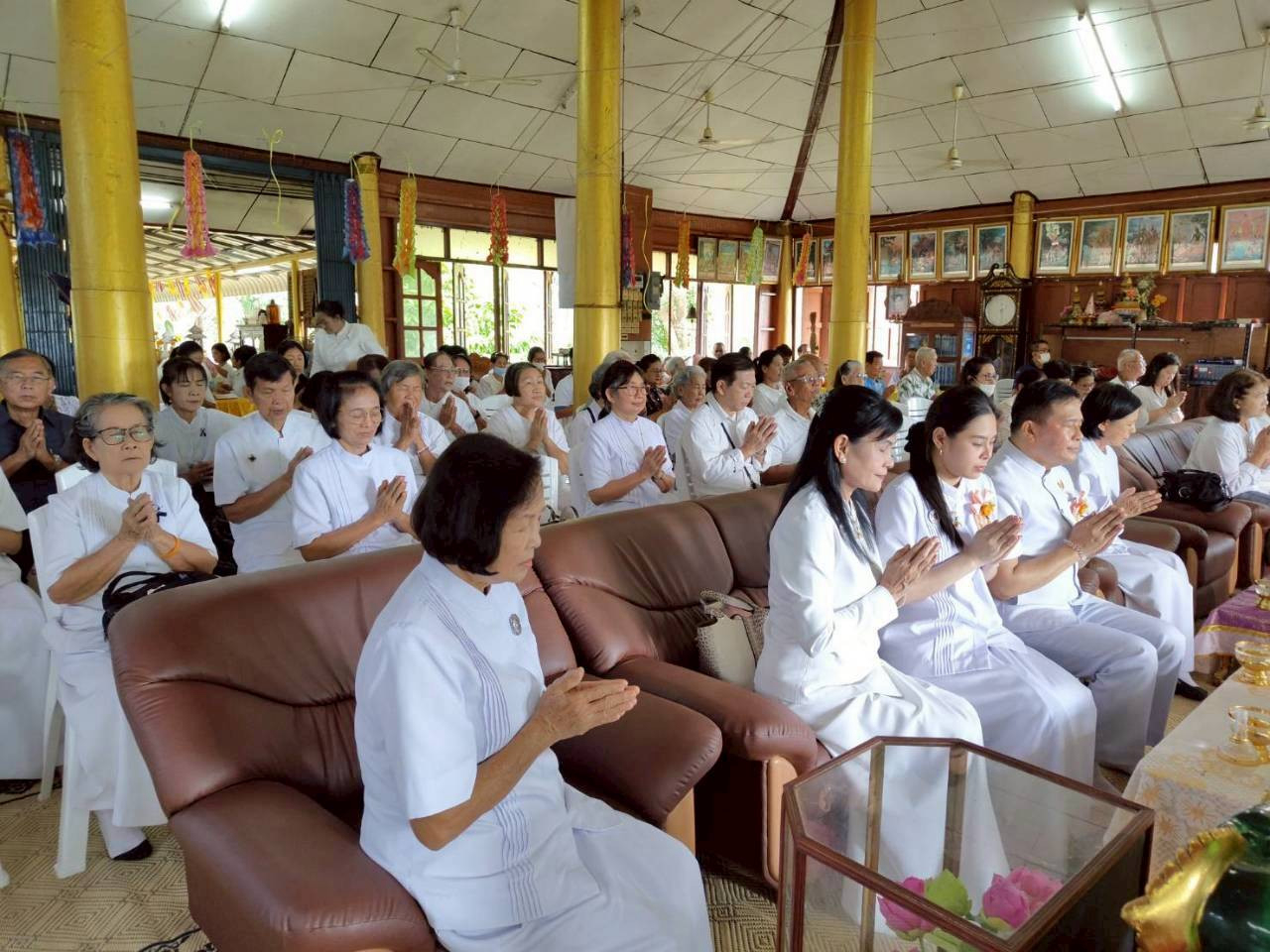 ภาพร่วมพิธีกรรมวัดสถิตย์วัฒนาราม