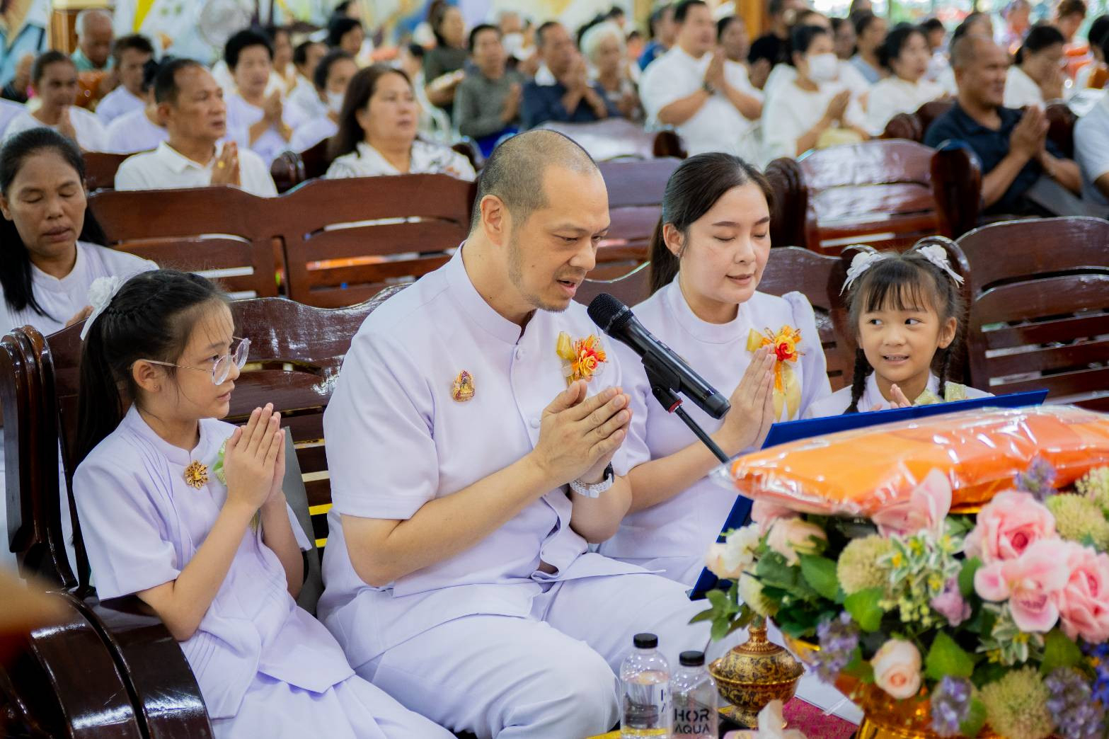 ภาพกล่าวคำถวายกฐินวัดเลิศดุสิตาราม