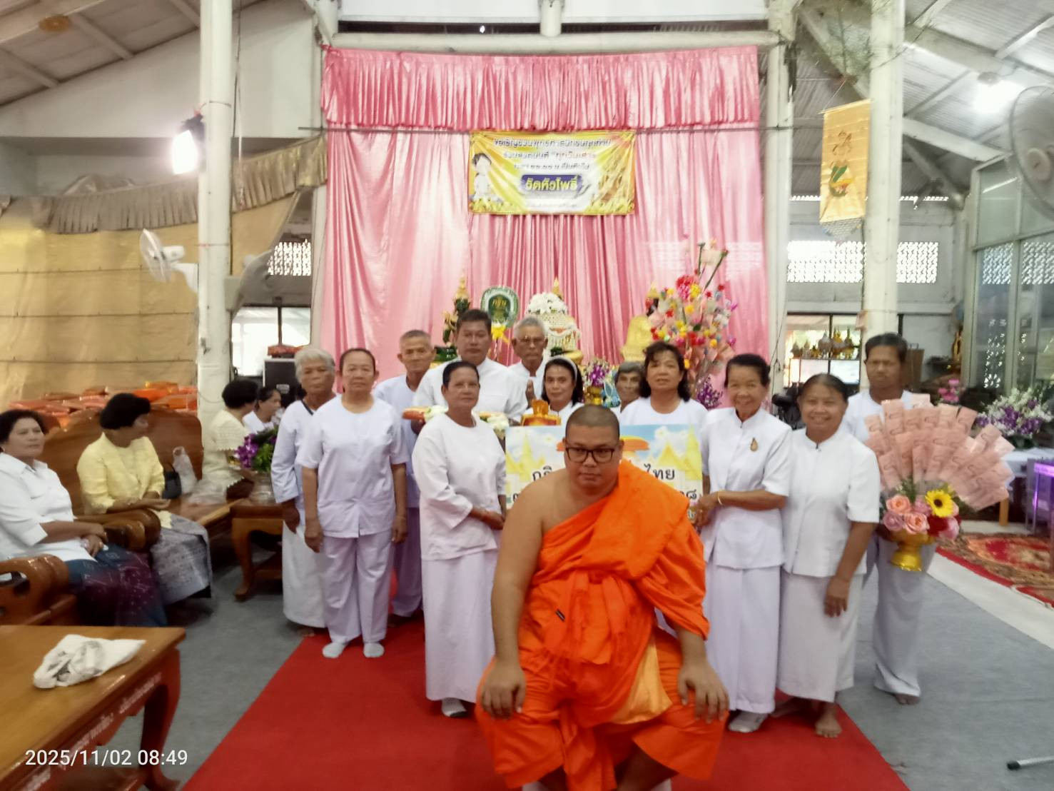 ภาพร่วมพิธีกรรมวัดหัวโพธิ์