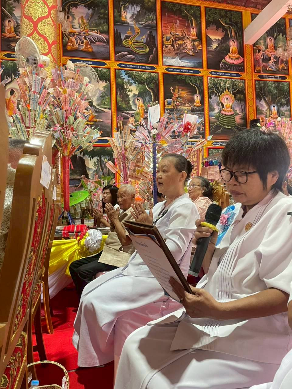 ภาพกล่าวคำถวายกฐินวัดสุวรรณบรรพต