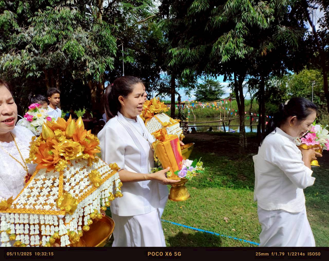 ภาพร่วมพิธีกรรมสำนักสงฆ์วิปัสสนามอญ