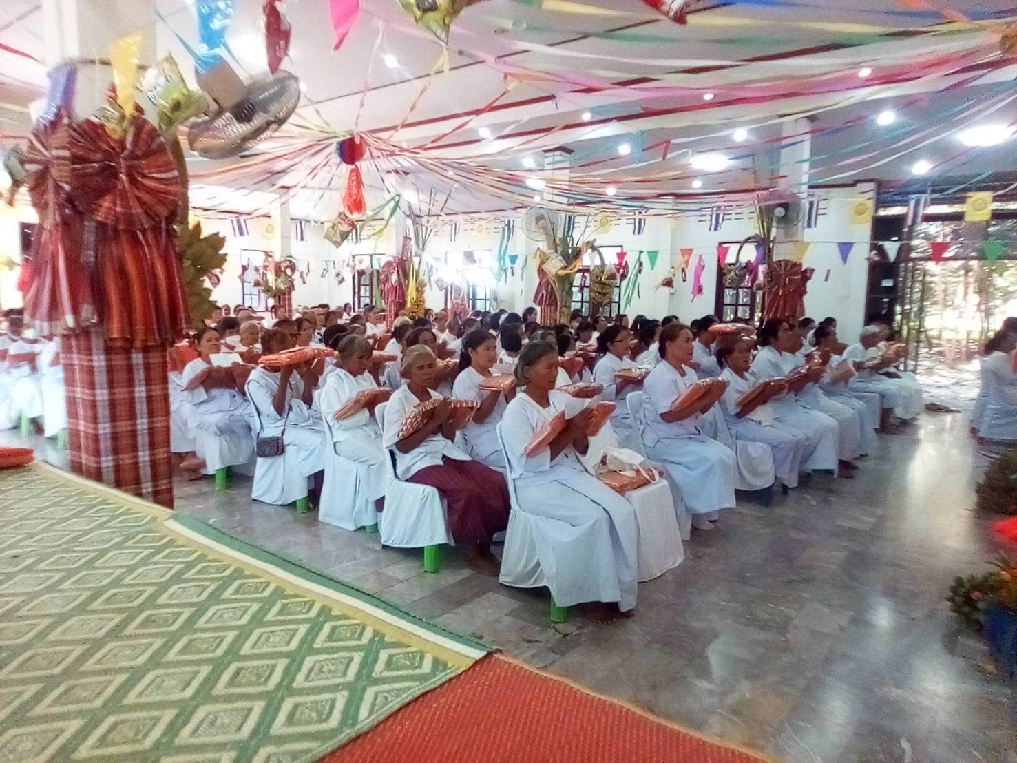 ภาพร่วมพิธีกรรมวัดบ้านตาฮ้อ