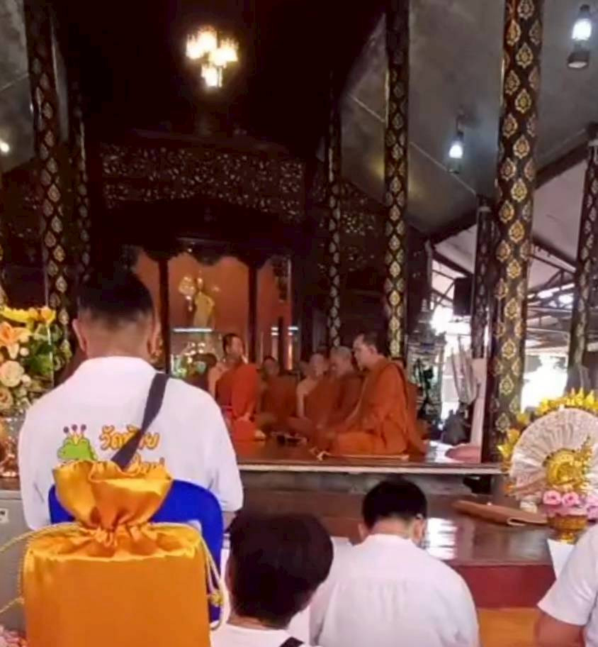 ภาพร่วมพิธีกรรมวัดท้ายเกาะ