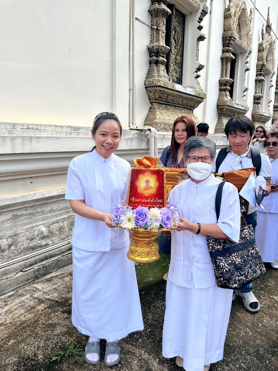 ภาพร่วมพิธีกรรมวัดหัวริน