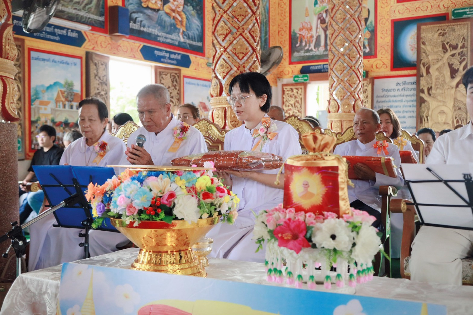 ภาพกล่าวคำถวายกฐินวัดทุ่งยาว