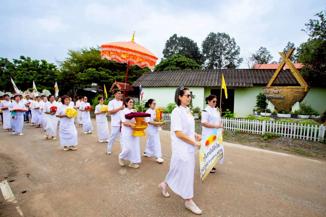 ภาพร่วมพิธีกรรมวัดปากกอง