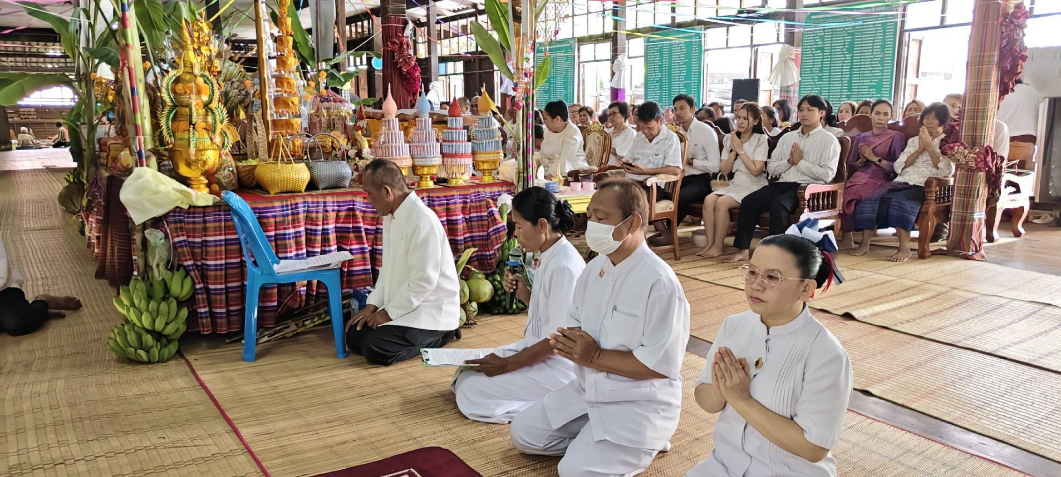 ภาพกล่าวคำถวายกฐินวัดอุดรประชาราษฏร์