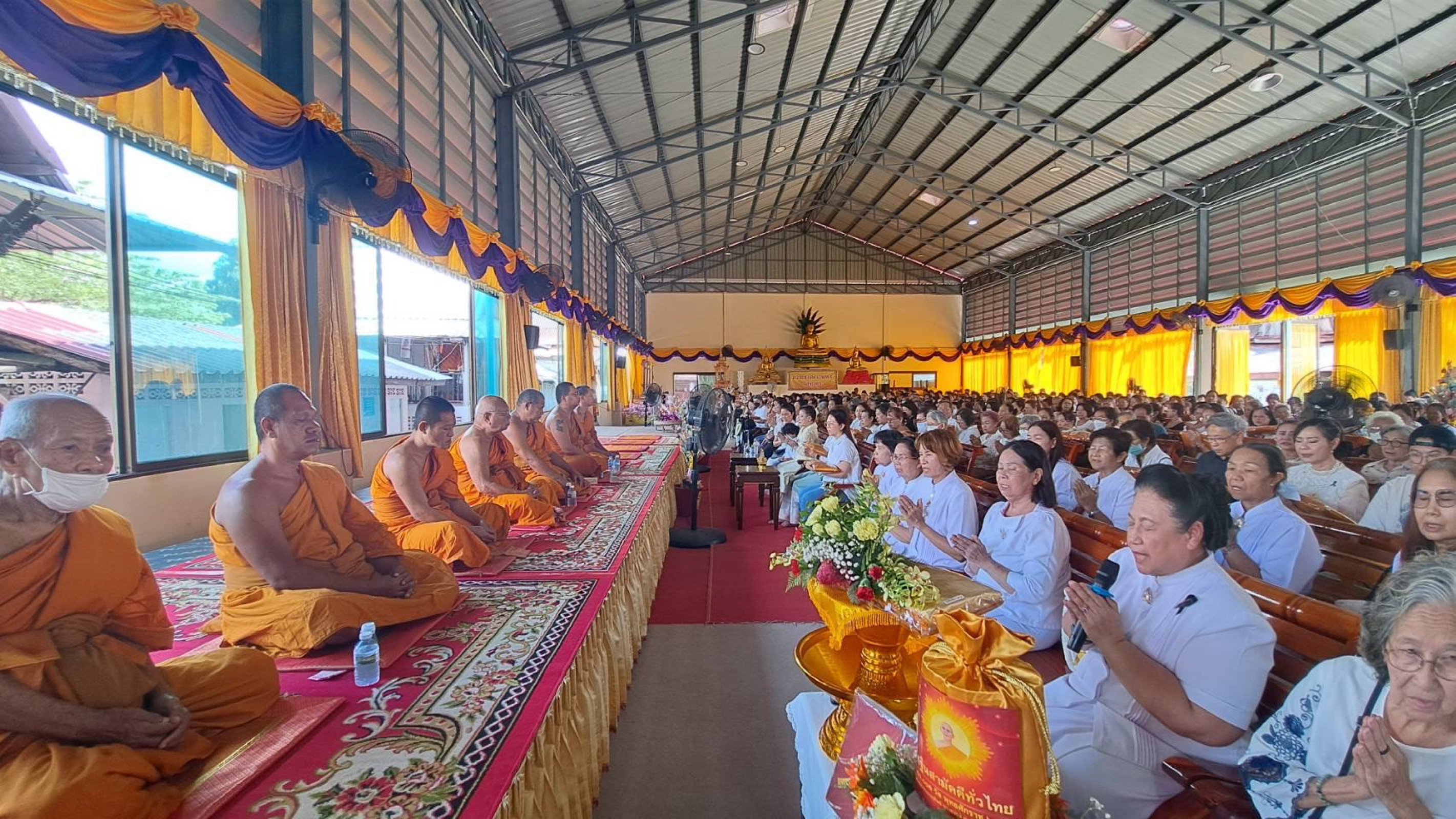 ภาพร่วมพิธีกรรมวัดซอยสามัคคี