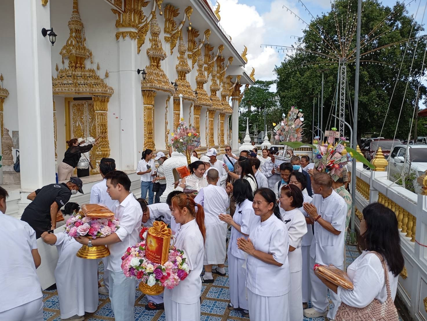 ภาพร่วมพิธีกรรมวัดนังคัลจันตรี