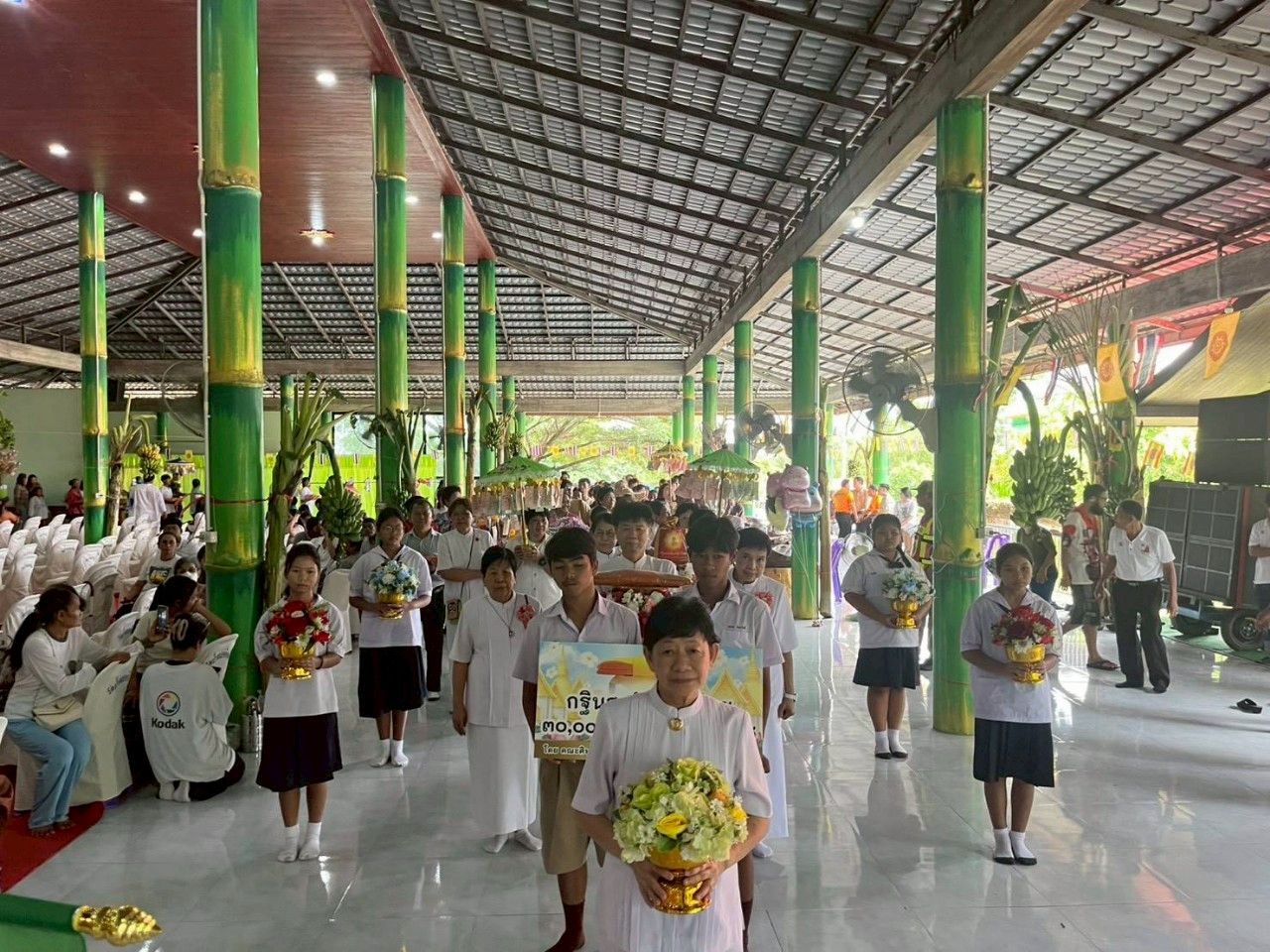ภาพร่วมขบวนกฐินวัดป่าหนองอิงพิง