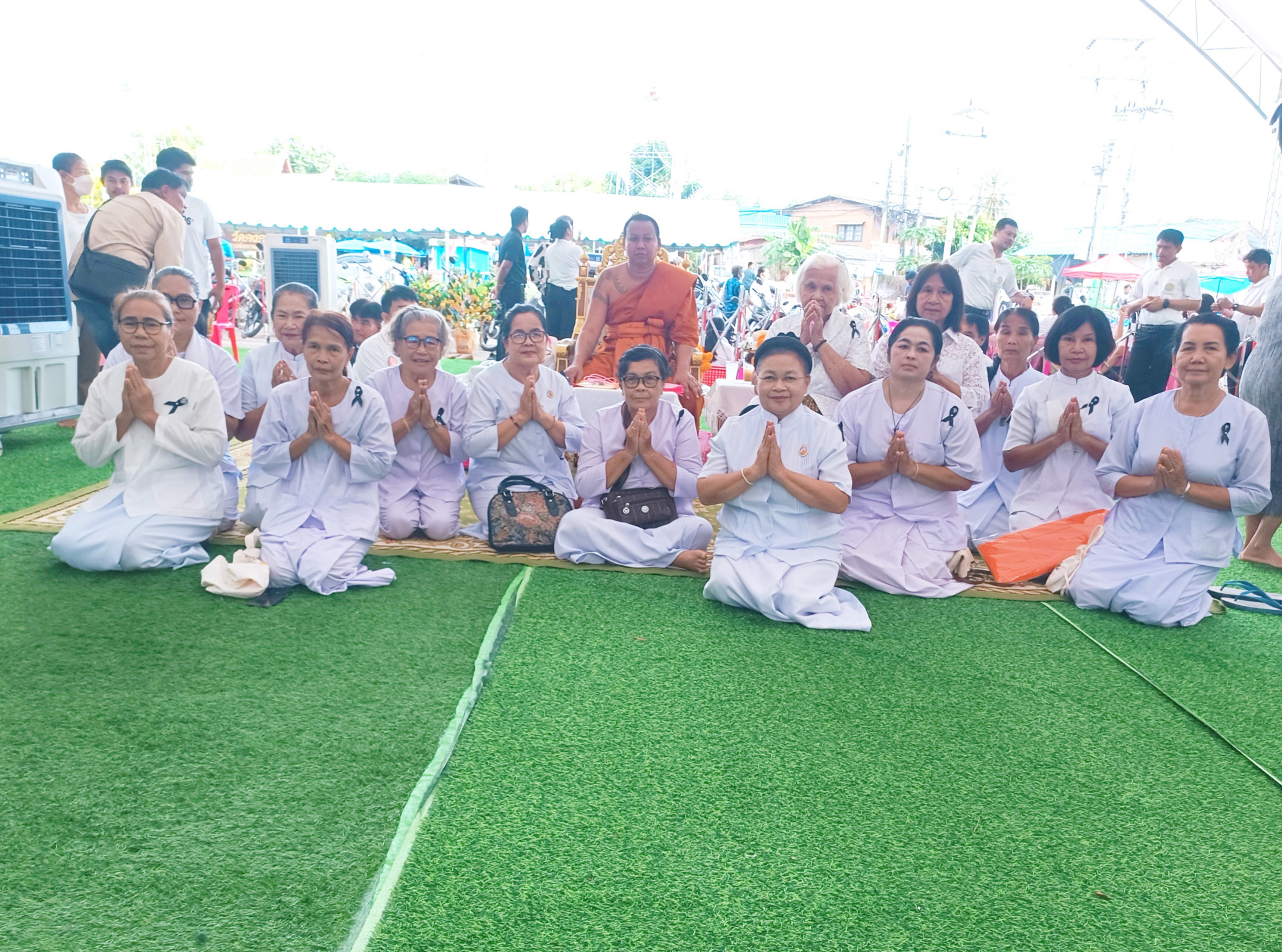 ภาพร่วมพิธีกรรมวัดเดิมบาง