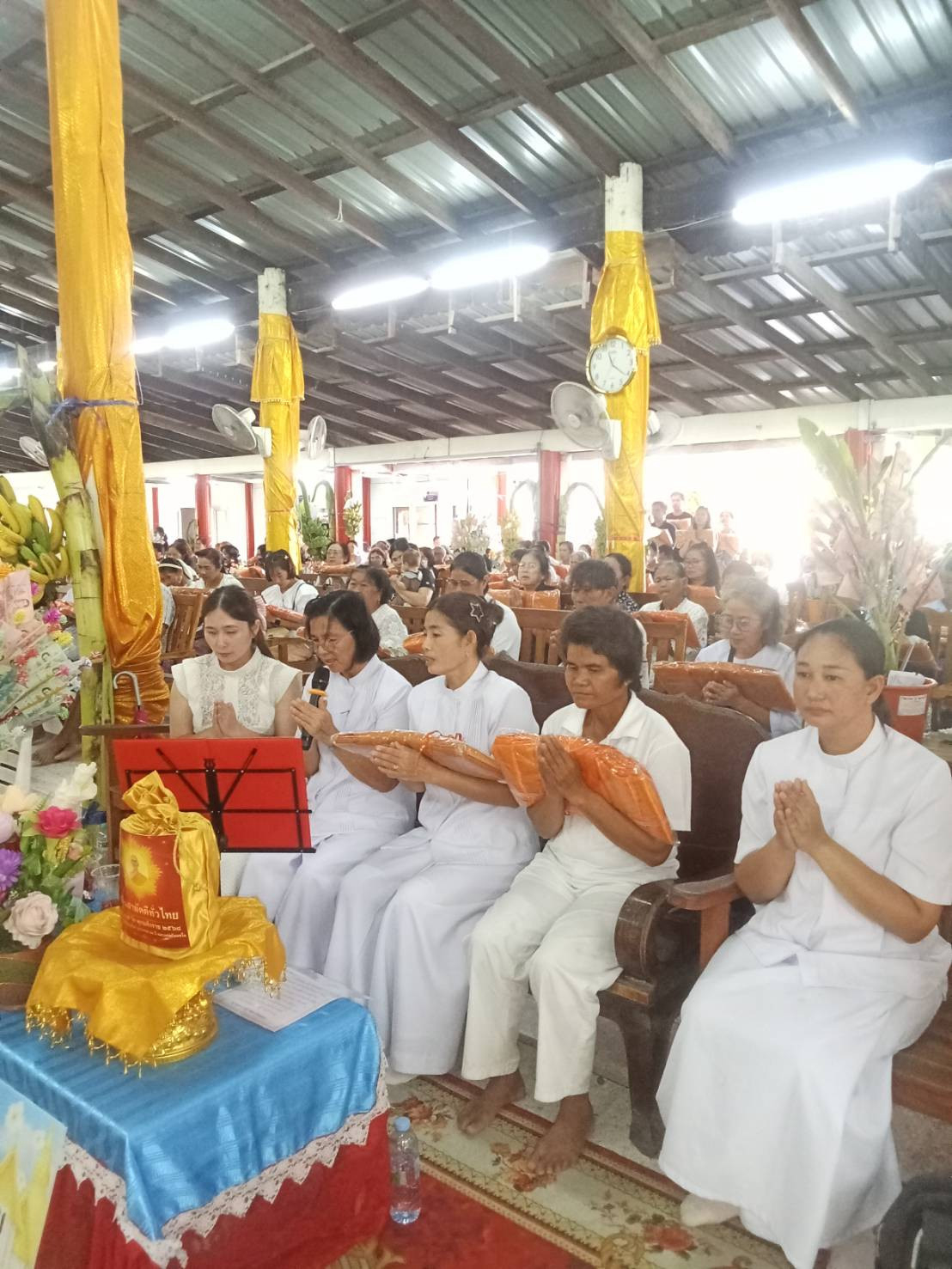 ภาพกล่าวคำถวายกฐินวัดเขามุสิการาม