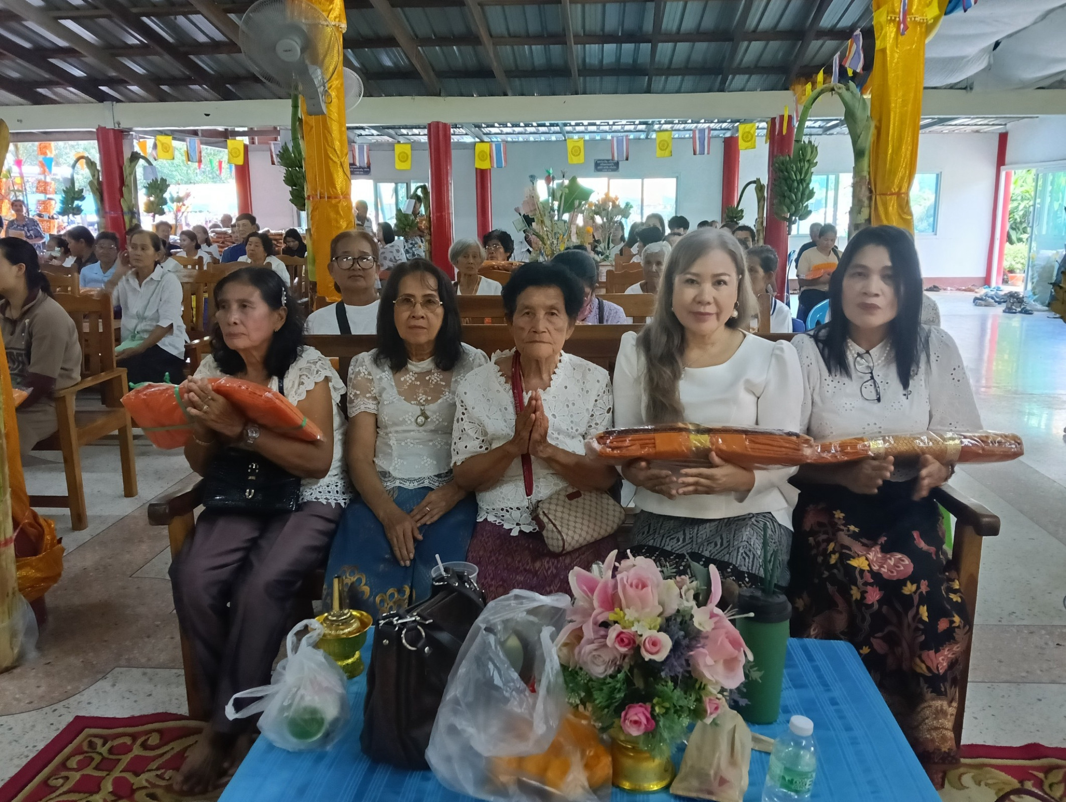 ภาพร่วมพิธีกรรมวัดเขามุสิการาม