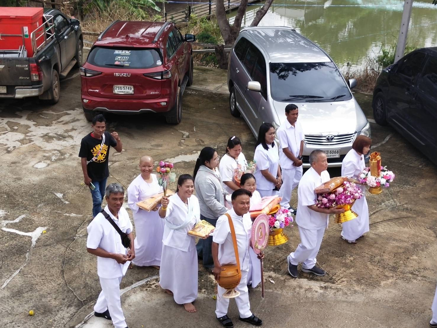 ภาพร่วมพิธีกรรมวัดเขารังวนาราม