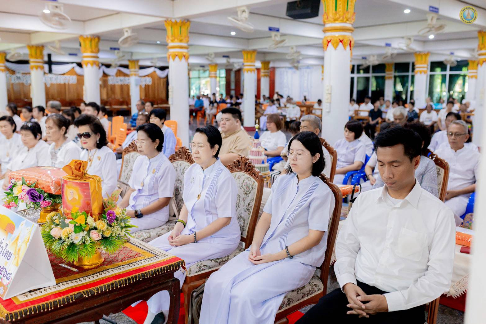 ภาพร่วมพิธีกรรมวัดหาดมูลกระบือ