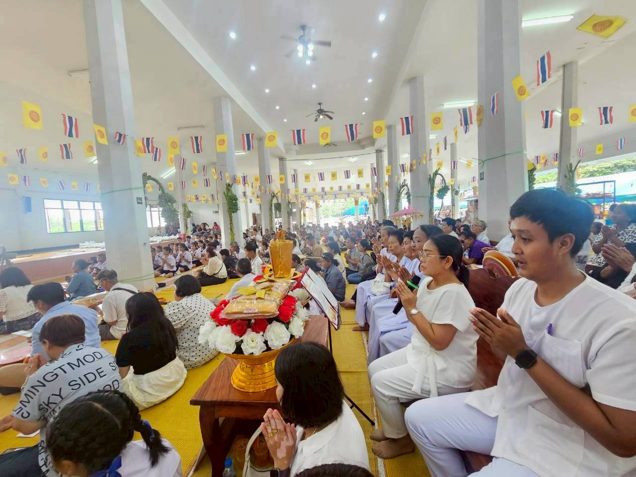 ภาพกล่าวคำถวายกฐินวัดตลุงเหนือ