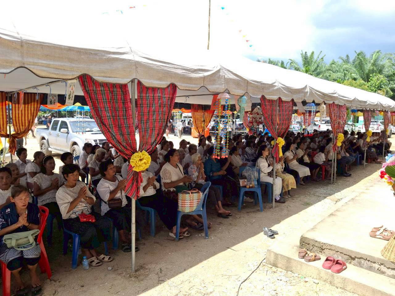 ภาพร่วมพิธีกรรมวัดวนาราม