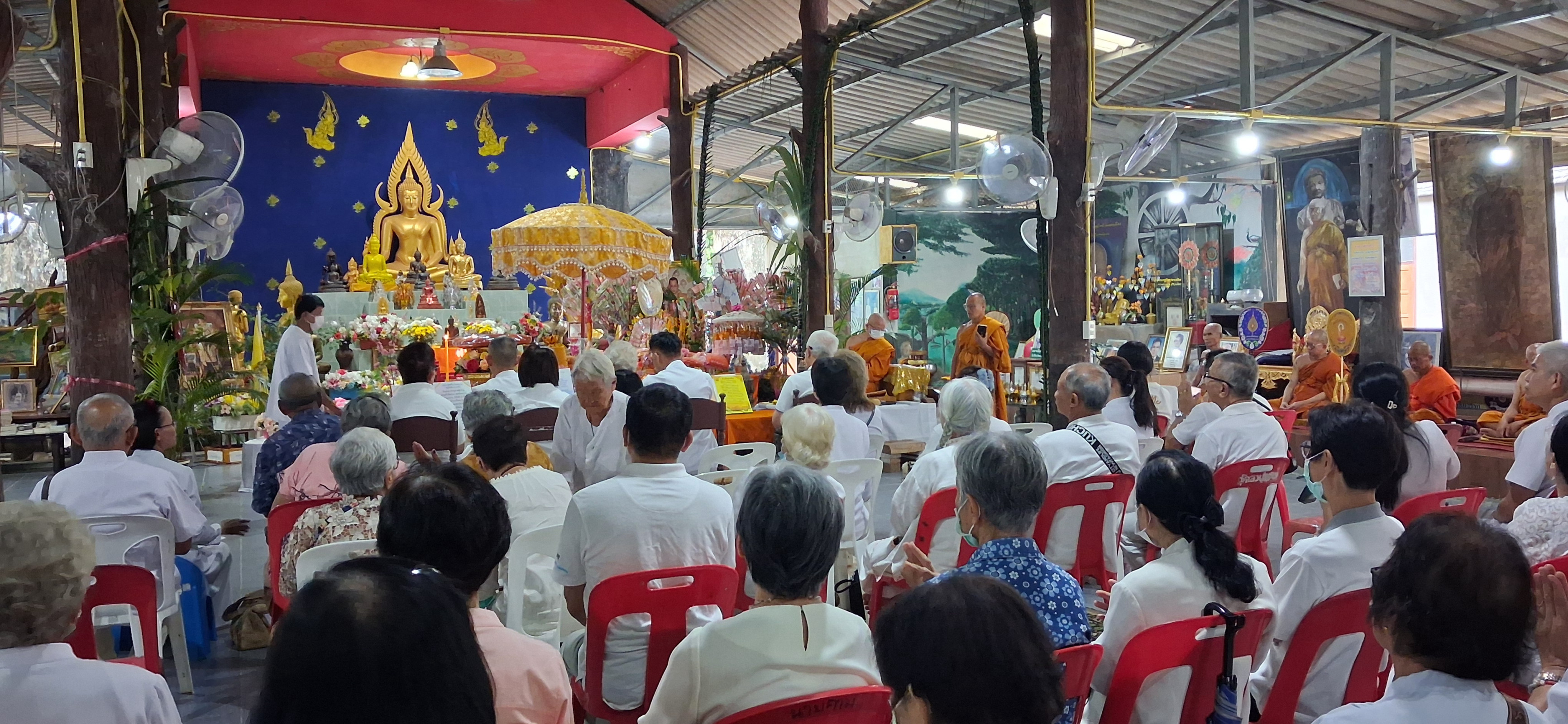 ภาพร่วมพิธีกรรมวัดวรกิจตาราม