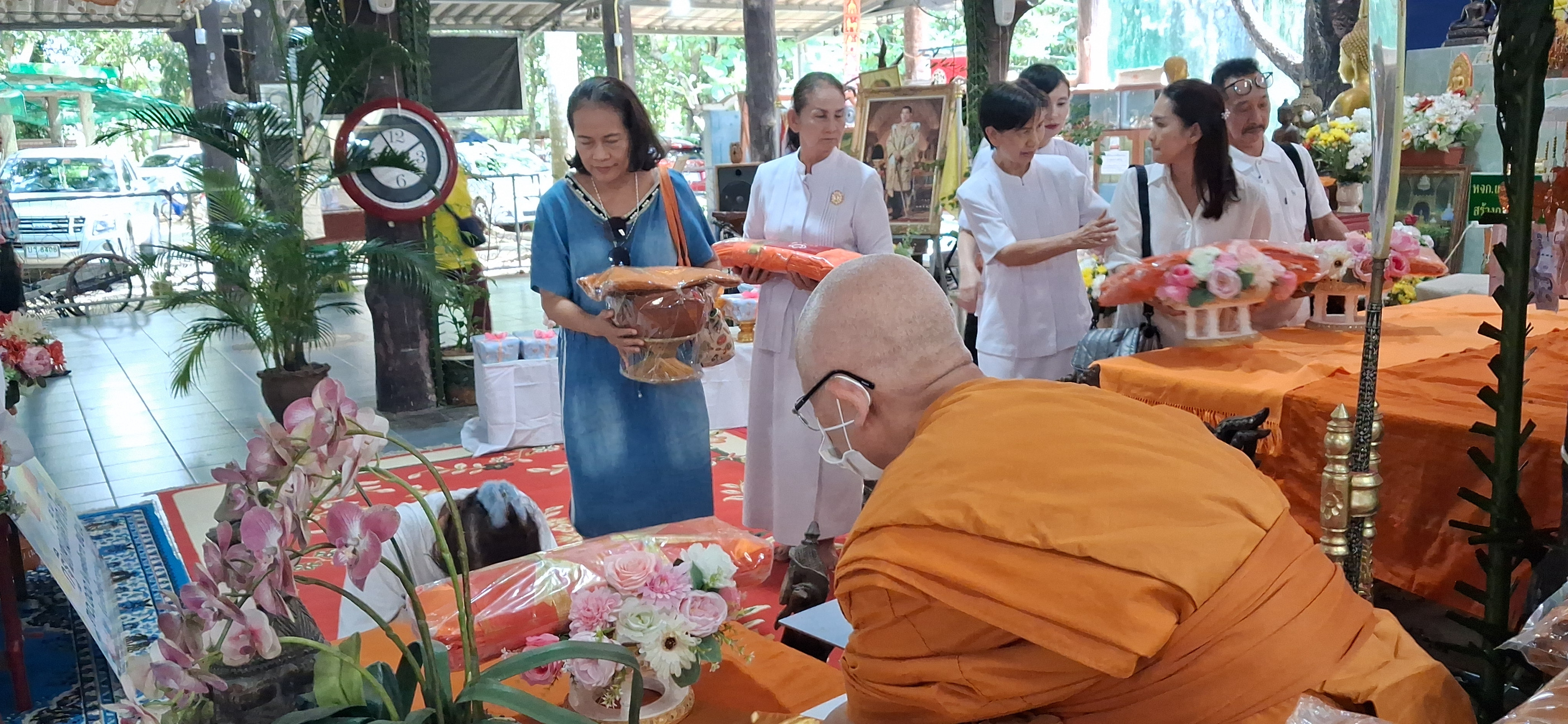 ภาพร่วมพิธีกรรมวัดวรกิจตาราม