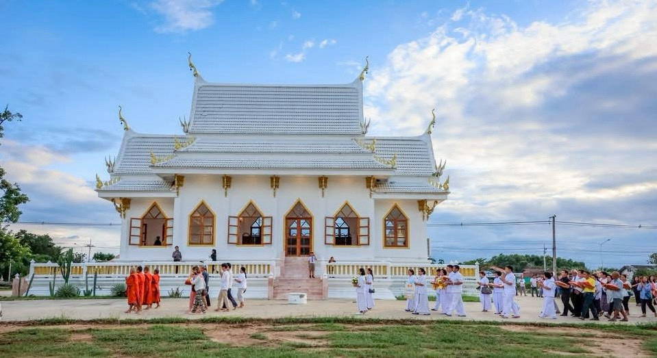 ภาพร่วมพิธีกรรมวัดโพธิ์ทอง