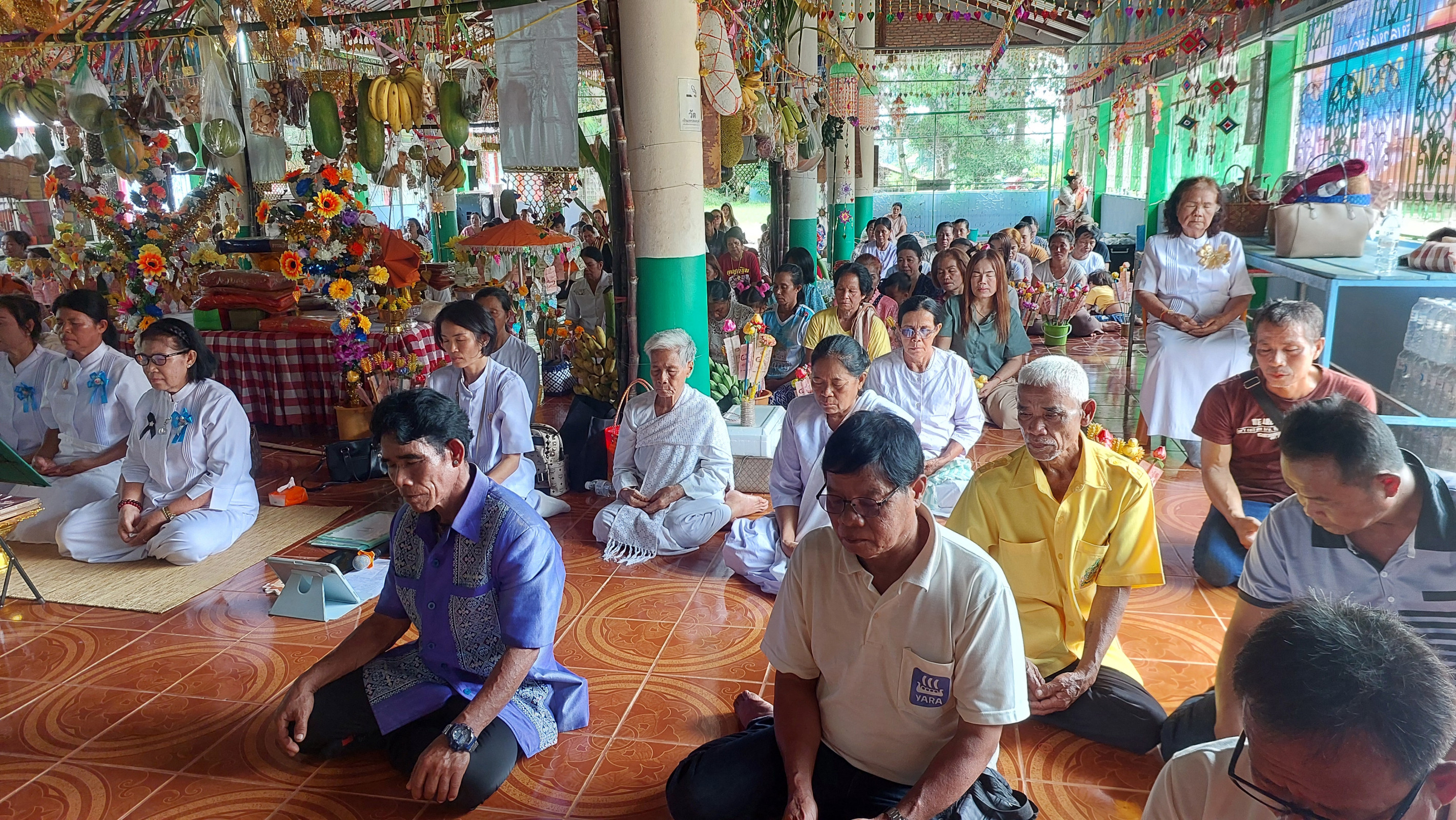 ภาพร่วมพิธีกรรมวัดดอนใหญ่