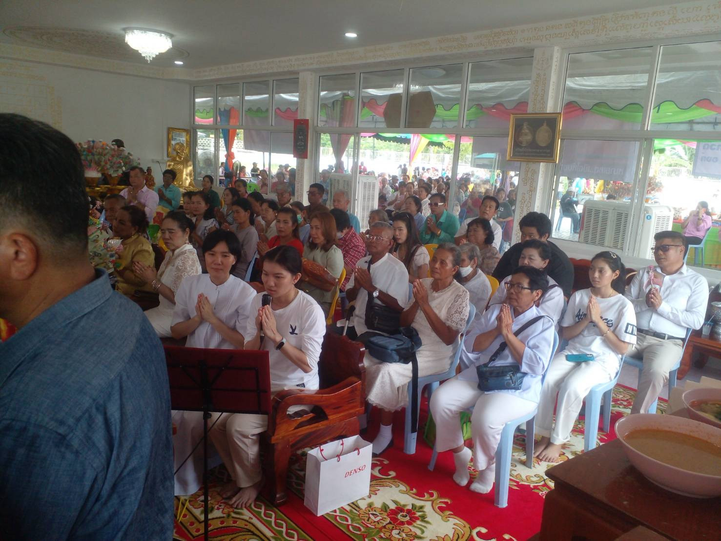 ภาพกล่าวคำถวายกฐินวัดบางวัฒนาสามัคคี