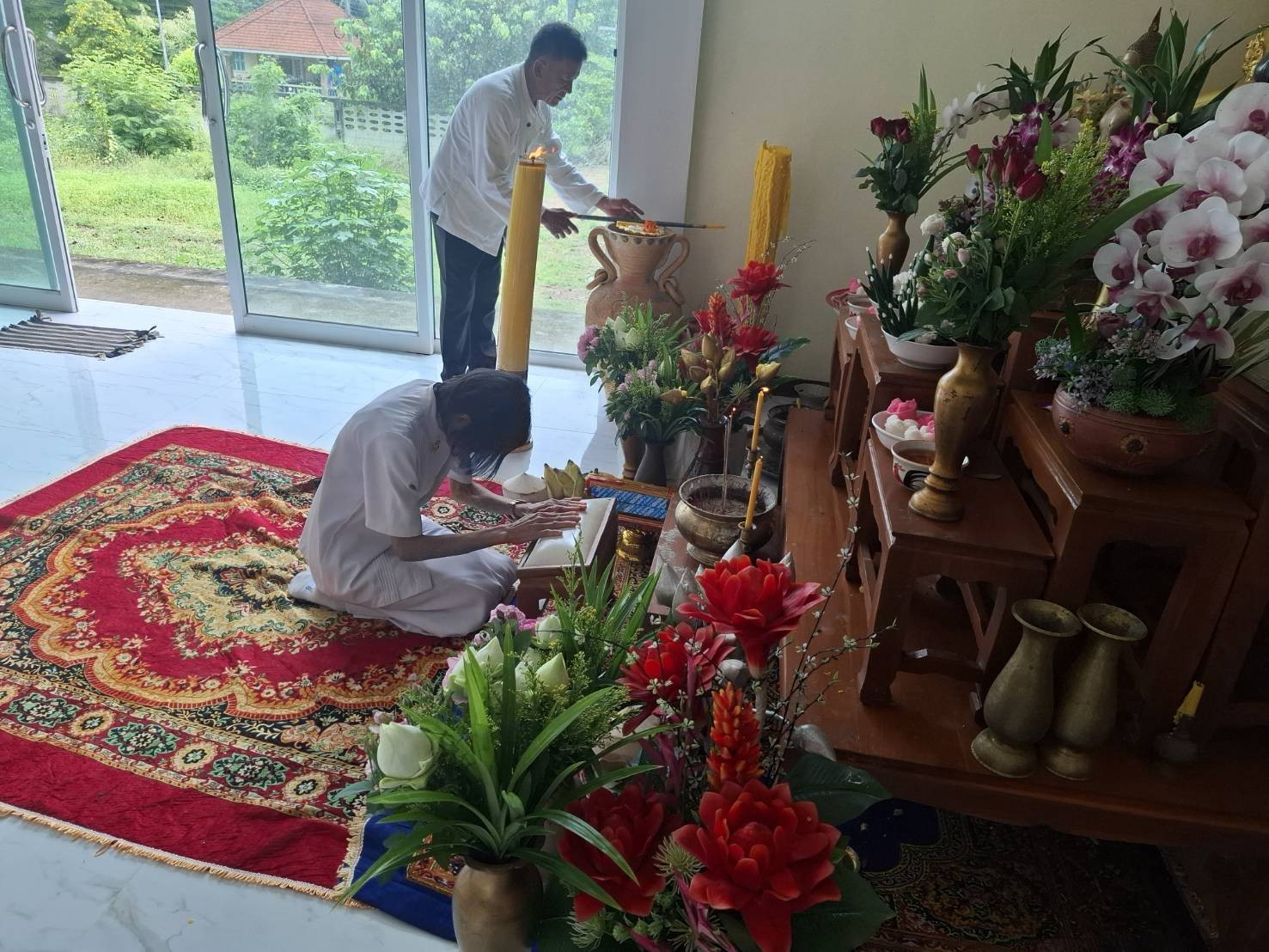 ภาพร่วมพิธีกรรมวัดพุน้อย