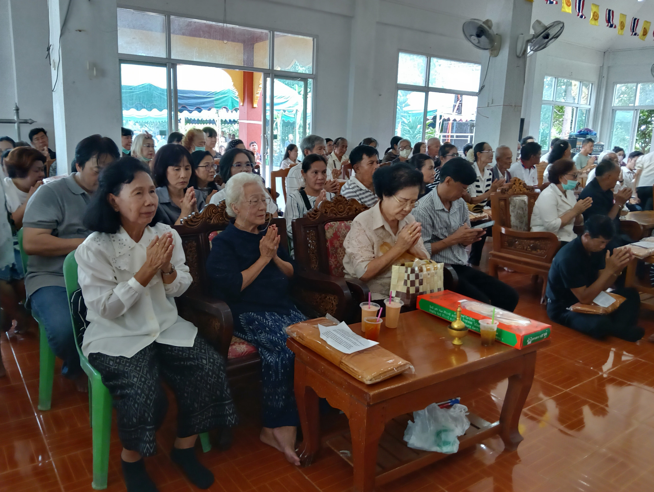 ภาพร่วมพิธีกรรมวัดรางเฆ่สักกะพุทธาวาส