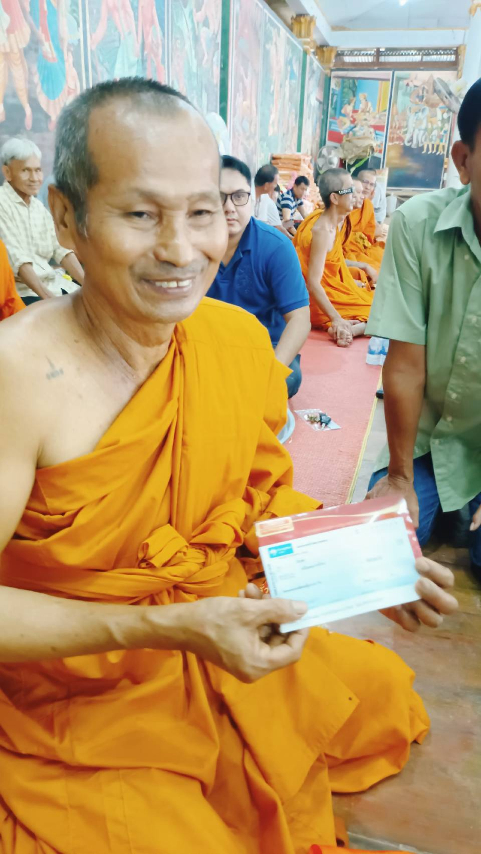 ภาพร่วมพิธีกรรมวัดใหญ่ดงรัง (ส้มใหญ่)