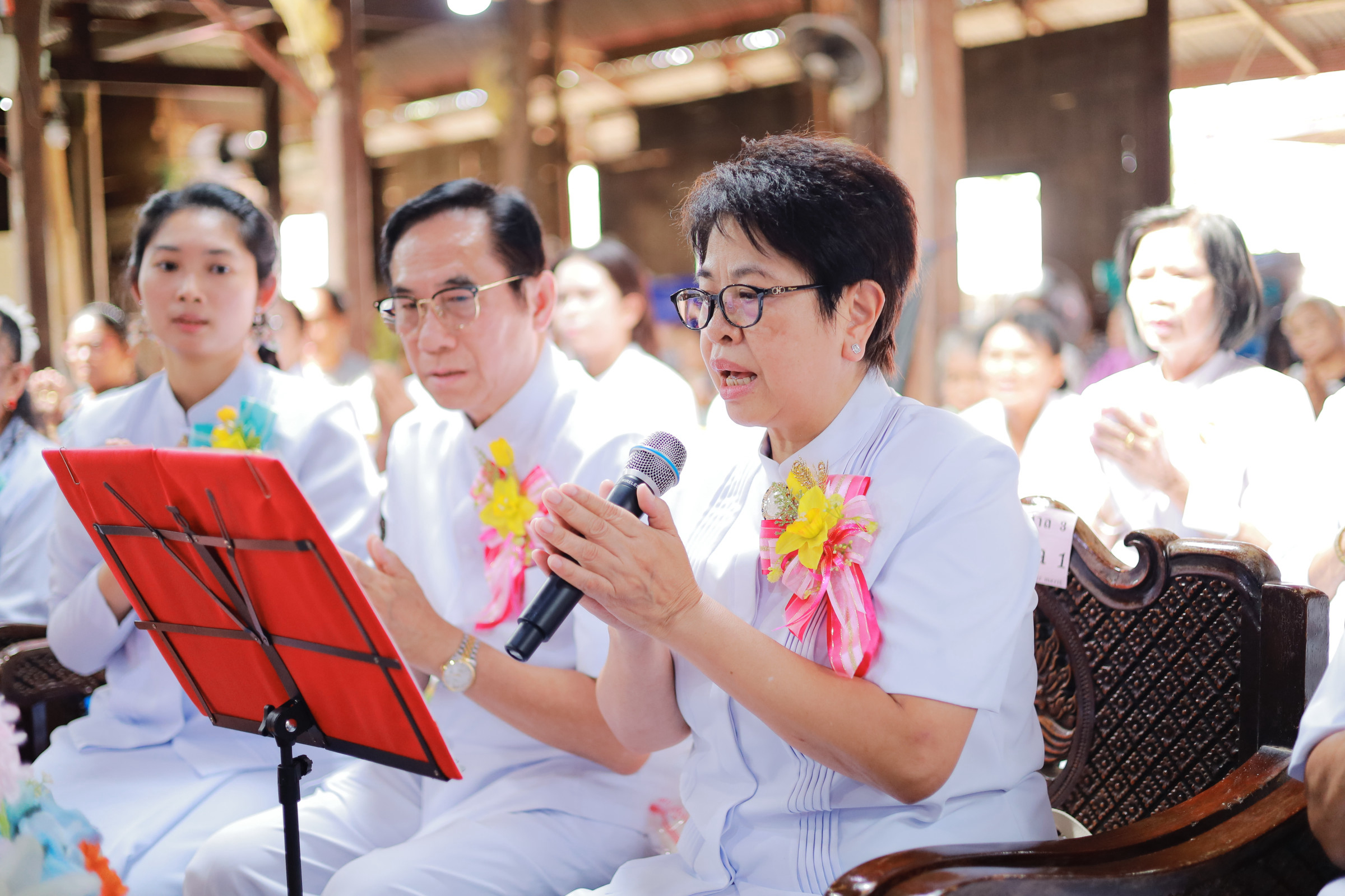 ภาพกล่าวคำถวายกฐินวัดดอนหว้า