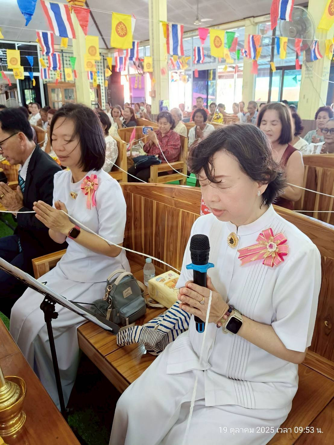 ภาพกล่าวคำถวายกฐินวัดทุ่งตับเต่า