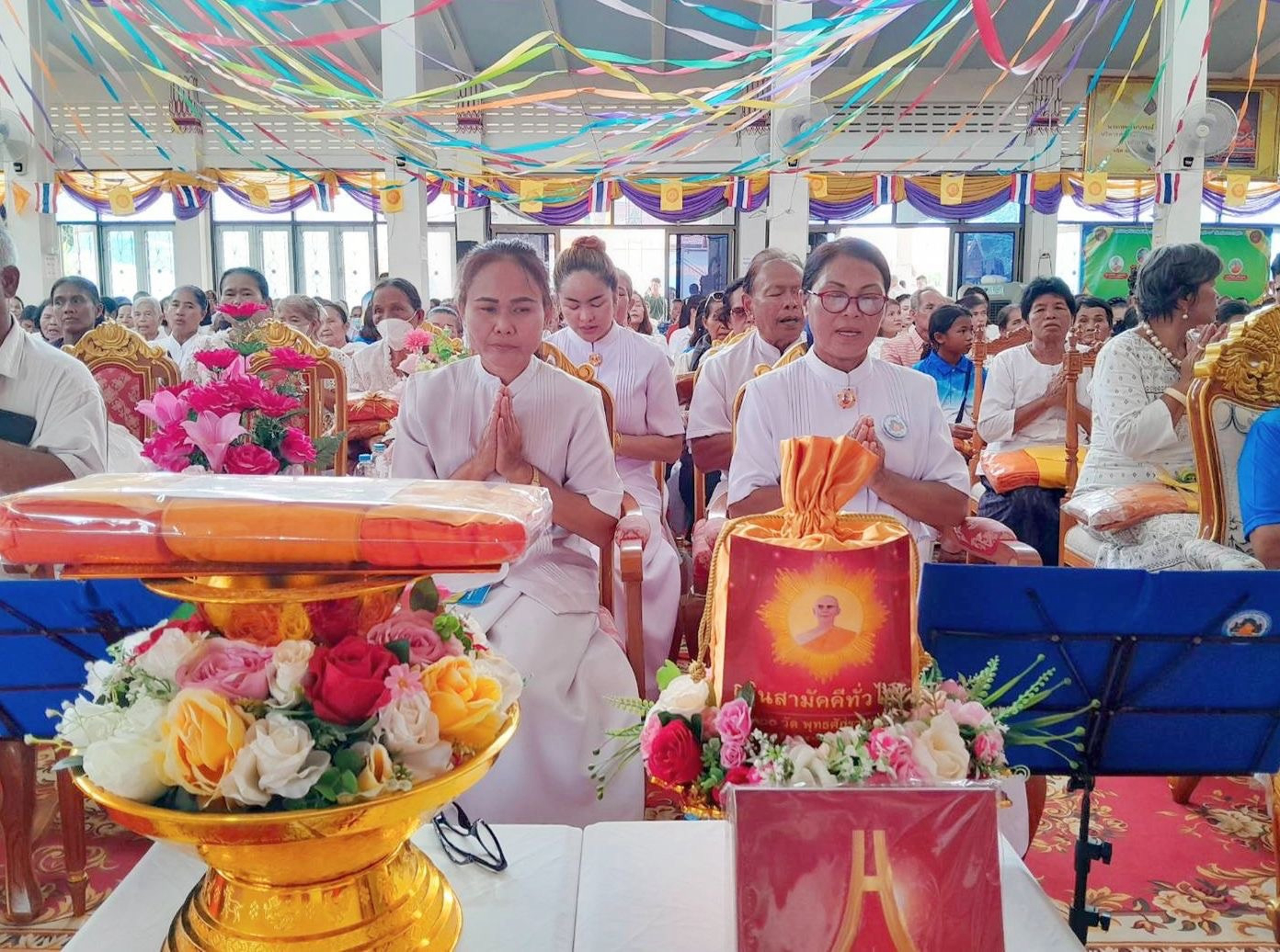 ภาพร่วมพิธีกรรมวัดโคกสุภาราม