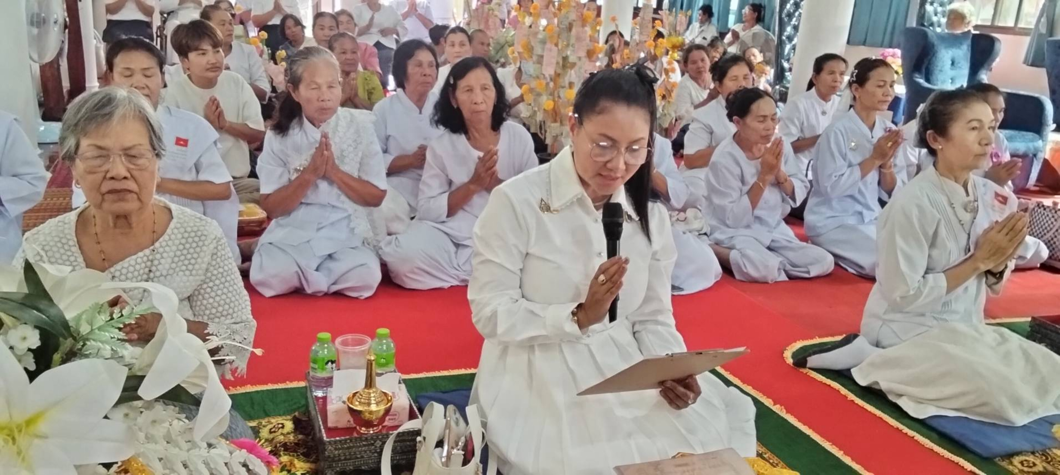 ภาพร่วมพิธีกรรมวัดศรีบุญเรือง