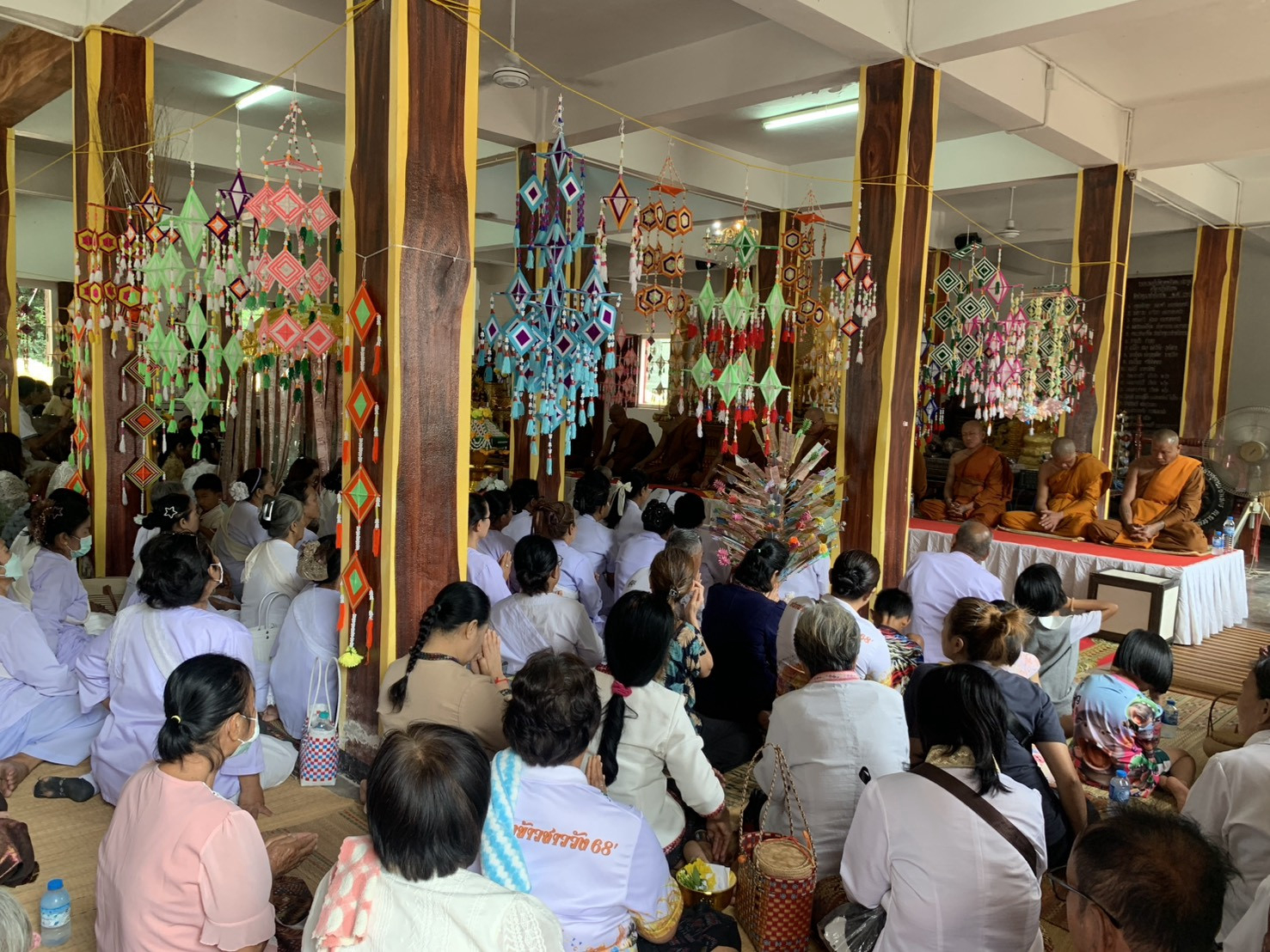 ภาพร่วมพิธีกรรมวัดป่าคุณาราม
