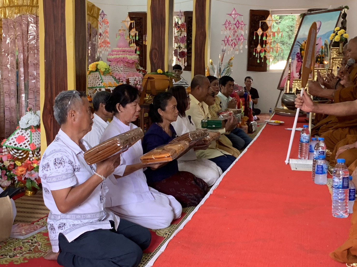 ภาพร่วมพิธีกรรมวัดป่าคุณาราม