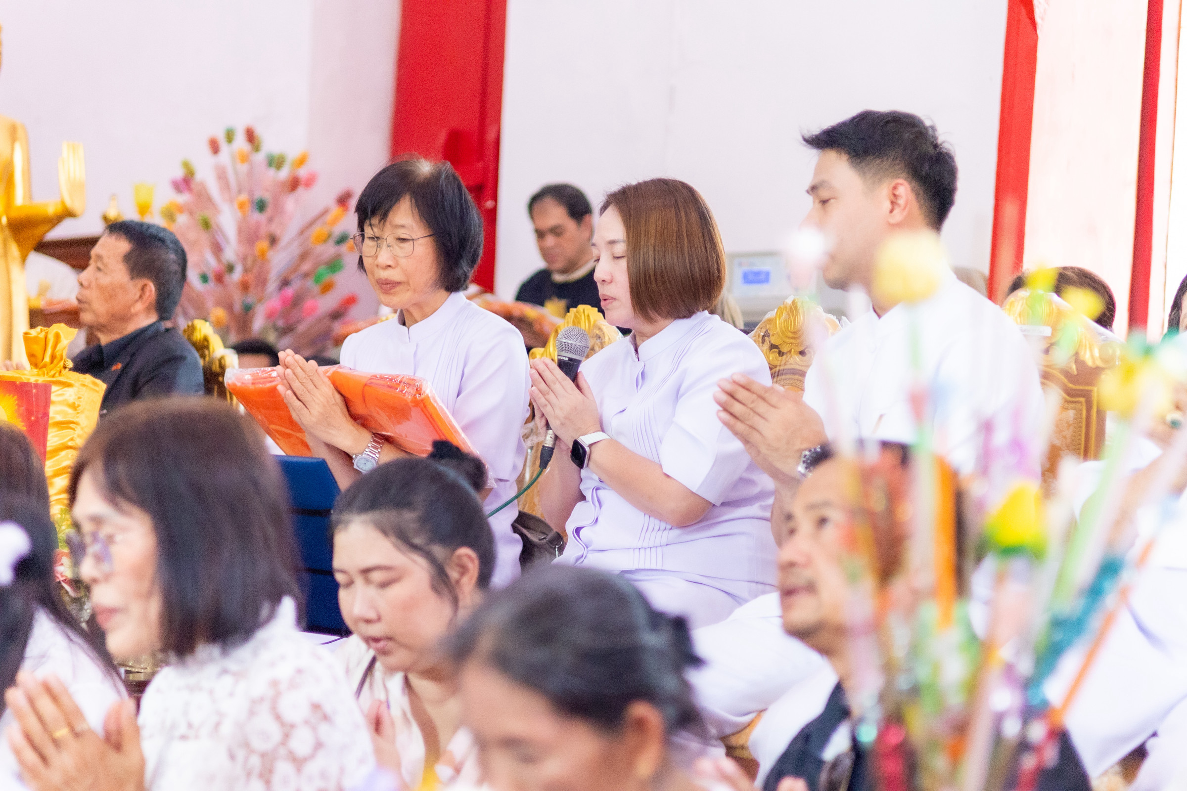 ภาพกล่าวคำถวายกฐินวัดครุฑ