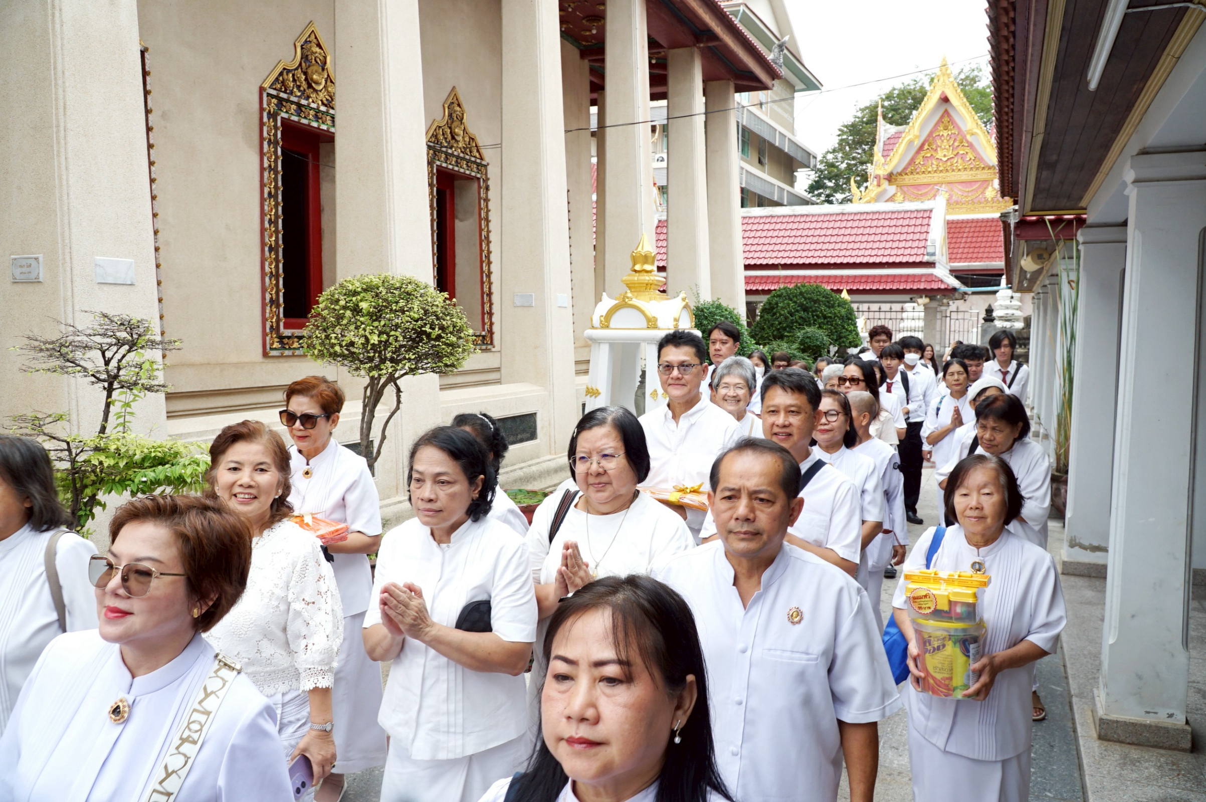 ภาพร่วมพิธีกรรมวัดสวัสดิ์วารีสีมาราม